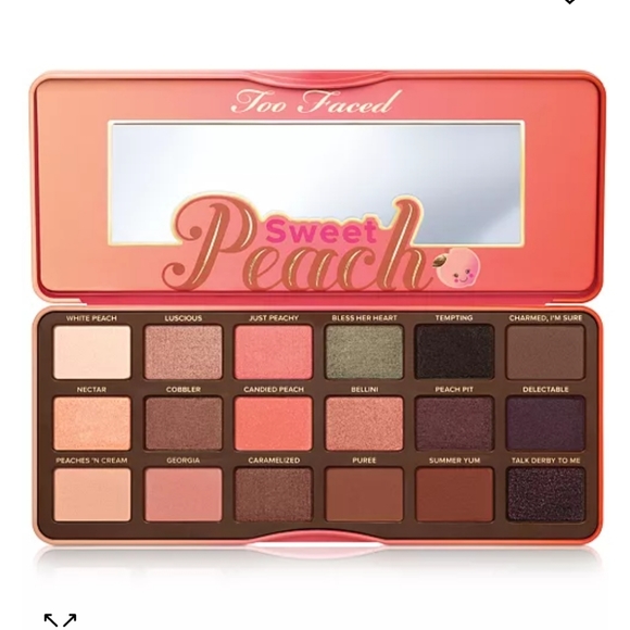 TOO FACED SWEET PEACH EYESHADOW PALETTE - Picture 2 of 4